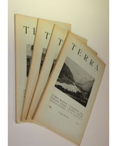 käytetty kirja Terra 1936 vuosikerta 1-4 : Suomen maantieteellisen seuran aikakauskirja