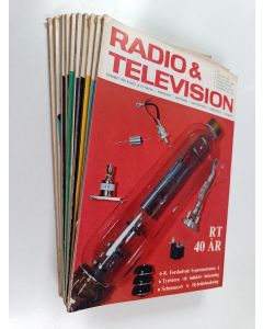 käytetty kirja Radio & Television 1968 (1-12, n:o 5 puuttuu)