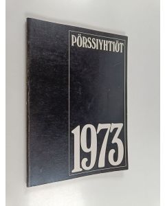 käytetty kirja Pörssiyhtiöt 1973