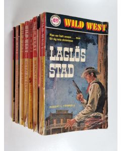 Kirjailijan Louis L'Amour & Joe Millard ym. käytetty kirja Wild West-setti: Det vilda gänget (nro 1); Sheriff utan stjärna (nro 3); Vild stad (nro 12); Betala i bly (nro 21); Fyra vågade livet (nro 35); Betala i blod (nro 40); Laglös stad (nro 43)