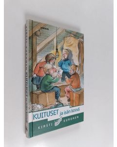 Kirjailijan Kirsti Kuronen käytetty kirja Kuituset ja isän koodi