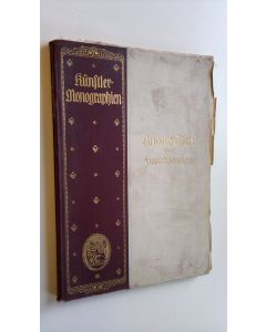 Kirjailijan Franz Gervaes käytetty kirja Anders Zorn : Kunstler Monographien - Liebhaber-Ausgaben 102