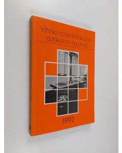 käytetty kirja Vahinko- ja henkilövakuutuslautakunnan lausunnot 1992