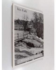 Kirjailijan Iris Falk käytetty kirja Minnen från Överby