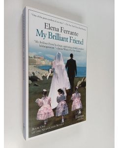 Kirjailijan Elena Ferrante käytetty kirja My Brilliant Friend