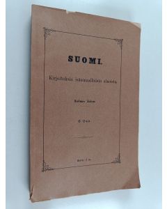 Kirjailijan O. Relander & E. S. Yrjö-Koskinen käytetty kirja Kuvakielestä vanhemmassa suomalaisessa lyyrillisessä kansanrunoudessa ; Kokoelma suomenkielen synonyymeja (lukematon)