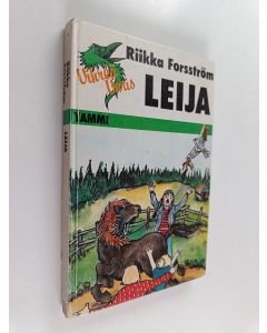 Kirjailijan Riikka Forsström käytetty kirja Leija