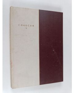 Kirjailijan Geoffrey Chaucer käytetty kirja Ur Canterburysägner