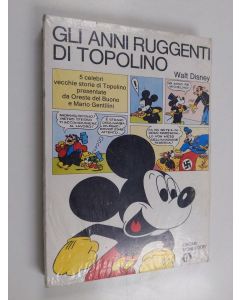 Kirjailijan Walt Disney käytetty kirja Gli anni ruggenti di topolino