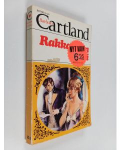 Kirjailijan Barbara Cartland käytetty kirja Rakkauden liekki