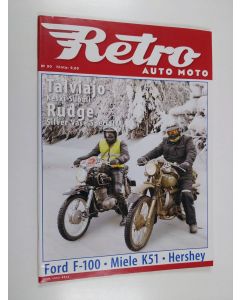 käytetty teos Retro auto moto n:o 90