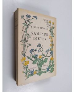 Kirjailijan Birger Sjöberg käytetty kirja Samlade dikter