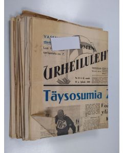 käytetty teos Suomen urheilulehti 1939 No 1-15