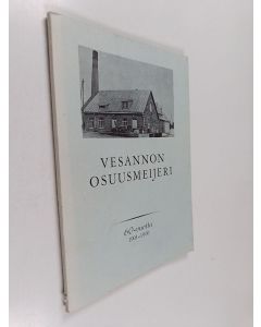 Kirjailijan Otto Kotilainen käytetty kirja Kertomus Vesannon osuusmeijerin toiminnasta 1901-1960