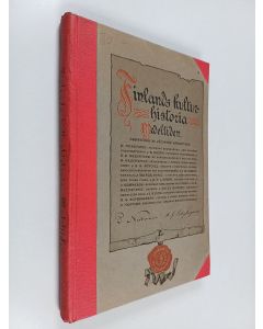 käytetty kirja Finlands kulturhistoria : medeltiden