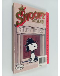 Kirjailijan Charles M. Schulz käytetty kirja Snobben som advokat