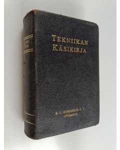 Kirjailijan Sulo Heiniö käytetty teos Tekniikan käsikirja