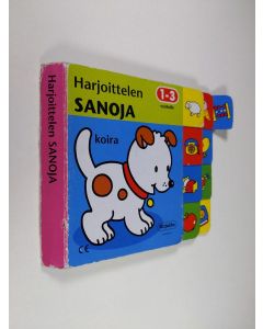 Kirjailijan Anita Engelen käytetty kirja Harjoittelen sanoja