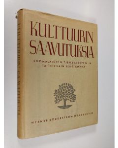 käytetty kirja Kulttuurin saavutuksia : suomalaisten tiedemiesten ja taiteilijain esittämänä
