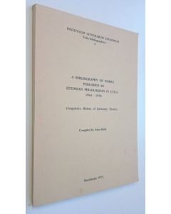 Kirjailijan Aino Ränk käytetty kirja A bibliography of works published by Estonian Philologist in Exile 1944-1970