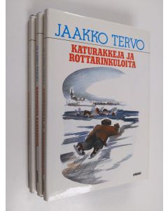 Kirjailijan Jaakko Tervo käytetty kirja Jaakko Tervo setti 3 kirjaa : Katurakkeja ja rinkuloita : muistelmia tapulikaupungista poikavuosilta ; Ilosaarten seutuvilta ; Rattoisilta rantamilta