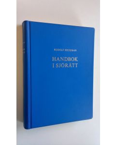 Kirjailijan Rudolf Beckman käytetty kirja Handbok i sjörätt (ERINOMAINEN)