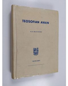 Kirjailijan H. P. Blavatsky käytetty kirja Teosofian avain