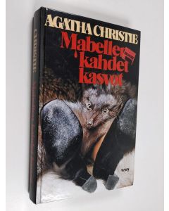 Kirjailijan Agatha Christie käytetty kirja Mabellen kahdet kasvot