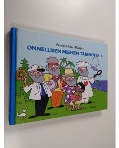 Kirjailijan Pentti-Oskari Kangas käytetty kirja Onnellisen miehen tarinoita 6