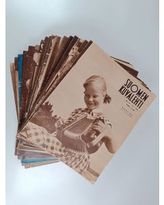 käytetty teos Suomen kuvalehti nro 28-50/1956 (Puuttuu nrot 36, 37 & 40)