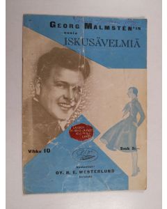 Kirjailijan Georg Malmsten käytetty teos Georg Malmsténin uusia iskusävelmiä : Vihko 10
