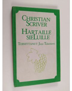 Kirjailijan Christian Scriver käytetty kirja Hartaille sieluille