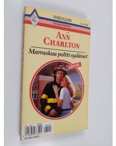 Kirjailijan Ann Charlton käytetty kirja Marraskuu poltti sydämet