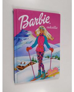 käytetty kirja Barbie suksilla
