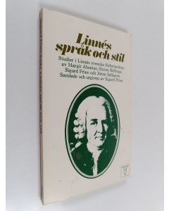 Kirjailijan Margit Abenius käytetty kirja Linnés språk och stil - Studier i Linnés svenska författarskap