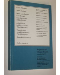 käytetty kirja Kirjallisuudentutkijain seuran vuosikirja 34