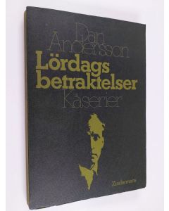 Kirjailijan Dan Andersson käytetty kirja Lördagsbetraktelser