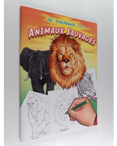 Kirjailijan Thierry Beaudenon käytetty teos Je dessine des animaux sauvages