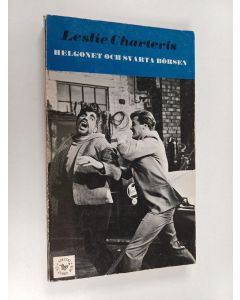 Kirjailijan Leslie Charteris käytetty kirja Helgonet och svarta börsen