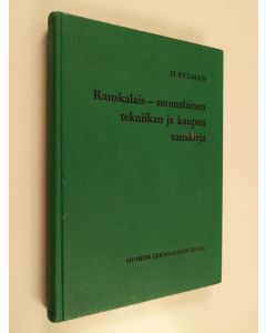 Kirjailijan Olavi Rydman käytetty kirja Ranskalais-suomalainen tekniikan ja kaupan sanakirja
