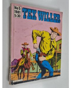 käytetty kirja Tex Willer 5/1981