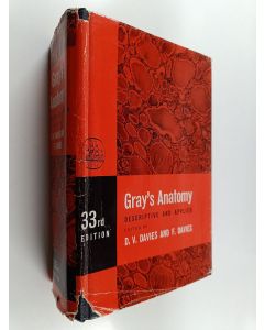 Kirjailijan Henry Gray käytetty kirja Gray's anatomy : descriptive and applied