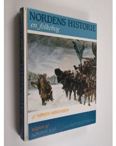 Kirjailijan Søren Sørensen käytetty kirja Nordens historie : en folkebog