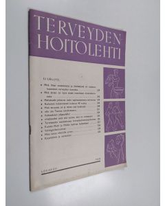 käytetty teos Terveydenhoitolehti lokakuu 1938