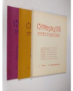 käytetty teos Kynnys 1-3/1975  : Antroposofinen aikakauslehti
