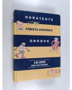 Kirjailijan Birgitta Ernby käytetty kirja Norstedts första svenska ordbok