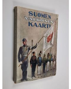 Kirjailijan Pauli Huhtala käytetty kirja Suomen Valkoinen kaarti : lyhyt esitys Suomen kaartin (Henkivartioväen 3. Suomen Tarkk'ampujapataljoonan) ja Suomen Valkoisen kaartin historiasta