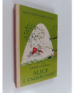 Kirjailijan Lewis Carroll käytetty kirja Alices äventyr i underlandet