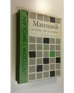 Kirjailijan Sven Hilding käytetty kirja Matematik : Mål och grundlinjer