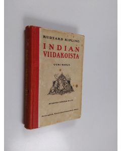 Kirjailijan Rudyard Kipling käytetty kirja Indian viidakoista : toinen kirja